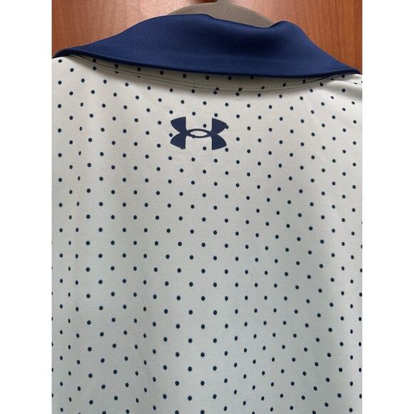 Under Armour Golf Men's UA Performance 3.0 Dot Printed Polo Shirt Size 2XL NWT - Picture 7 of 11